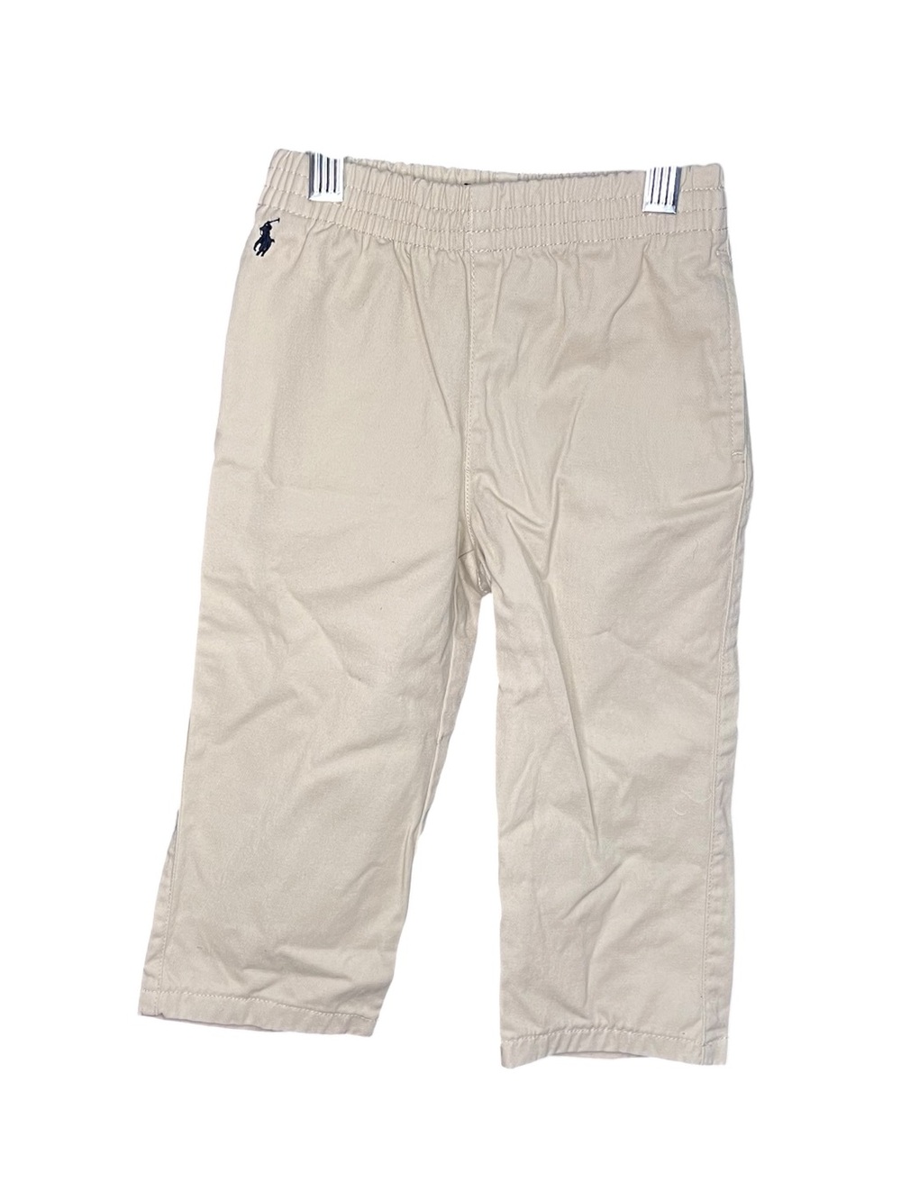 Polo by Ralph Lauren Khaki Elastic Waist Kids Pants